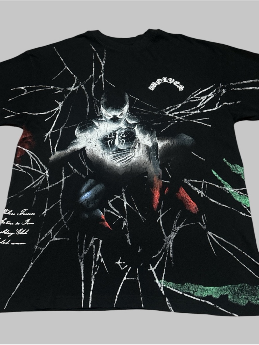 Darc Sport x Marvel Spiderman “Mr. Negative” 1 of 500 sidexside Size Medium OS